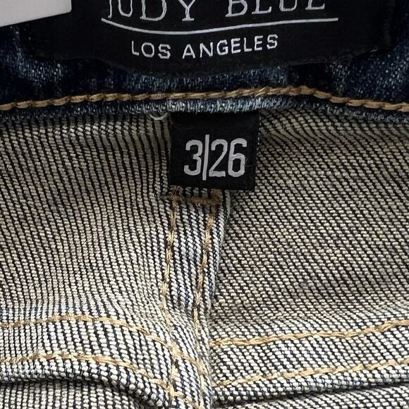 Judy Blue Relaxed High Waist Patch Pockets‎ Jeans Sz 26 90s mom Jean Style - Picture 12 of 15